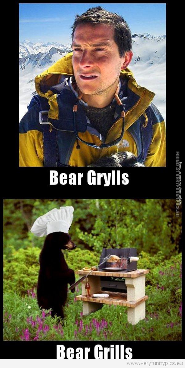 Funny Picture - Bear Grylls