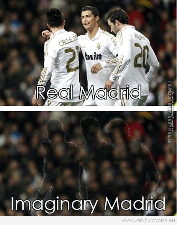 Funny Picture - Real Madrid