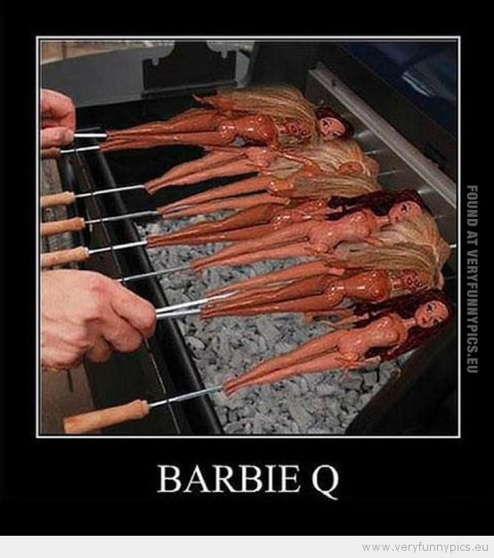 Funny Picture - Barbie q