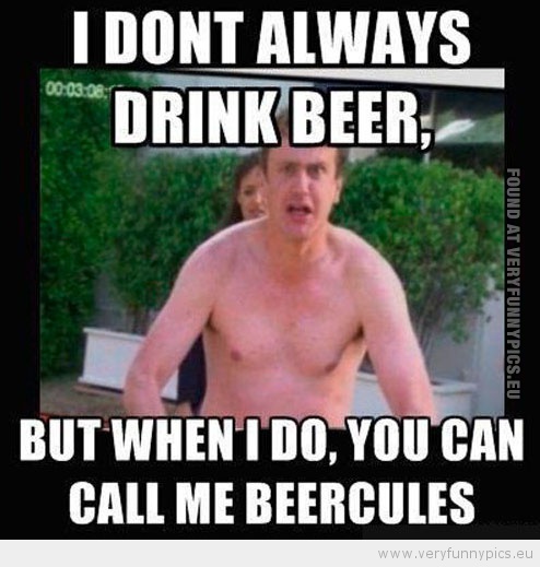 Funny Picture - Beercules