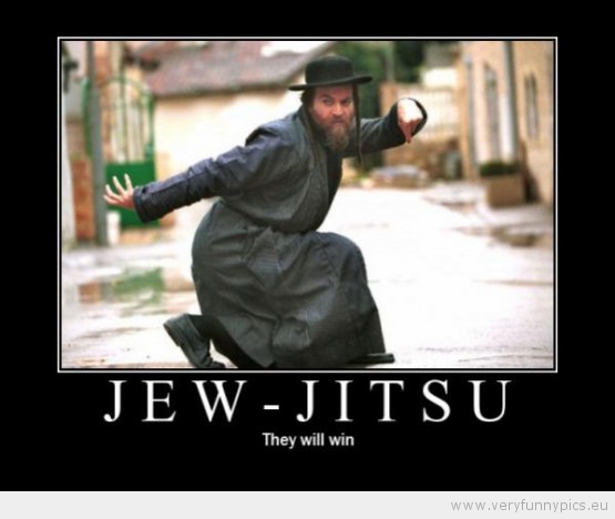 Funny Picture - Jew jitsu they will win