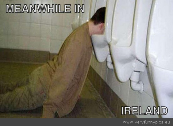 Funny Picture - Meanwhile in ireland