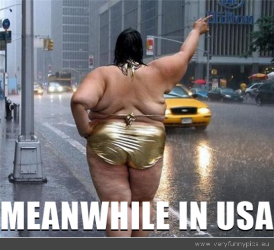 Funny Picture - meanwhile in usa