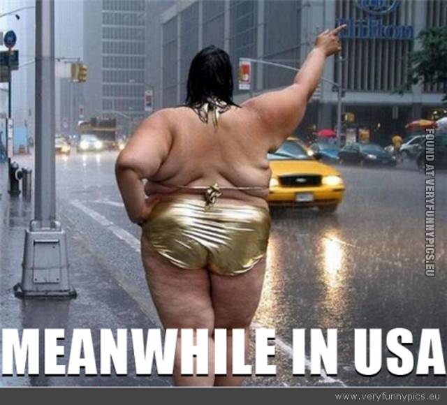 Funny Picture - meanwhile in usa