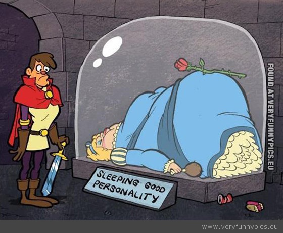 Funny Picture - Sleeping good personality