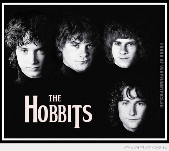 Funny Picture - The hobbits
