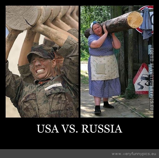 Funny Picture - USA vs Russia