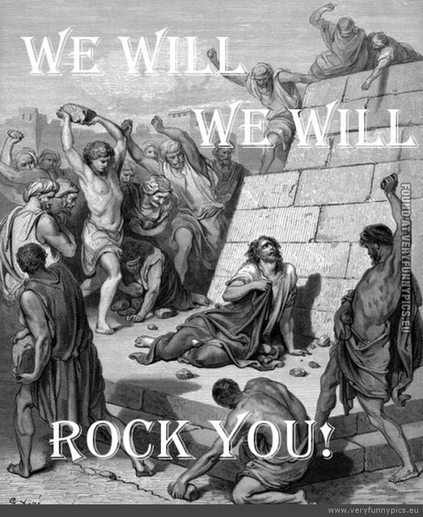 Funny Picture - We will rock you