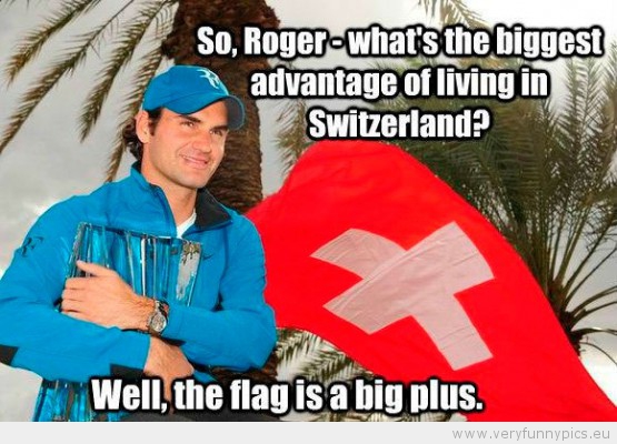 Funny Picture - My flag is a big plus
