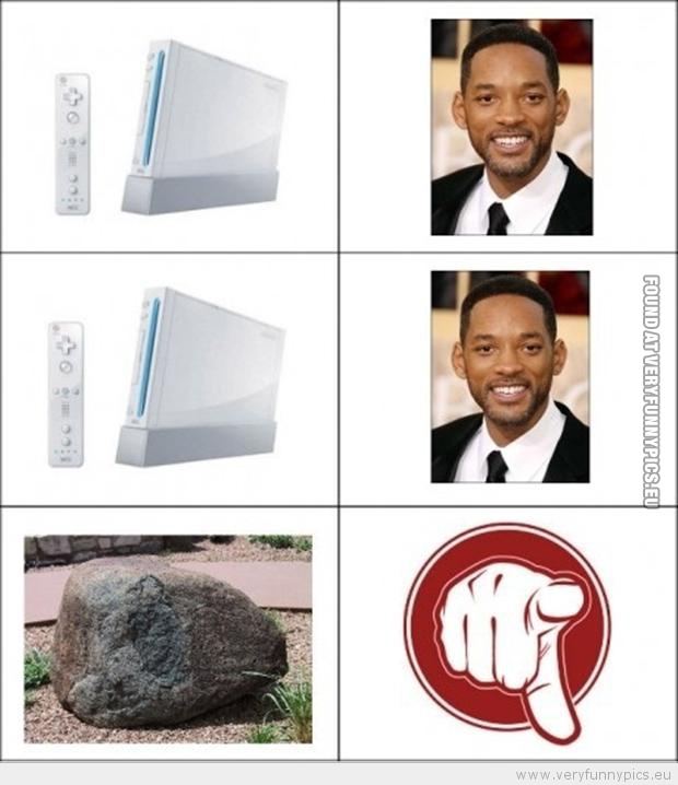Funny Picture - Wii will wii will rock you