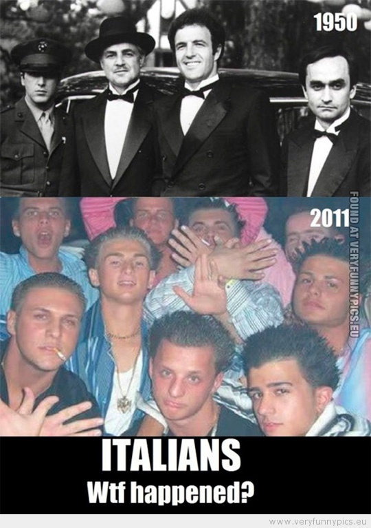 Funny Picture - Italians wtf happened