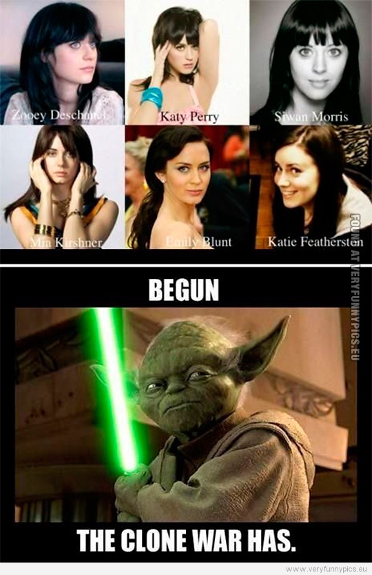 Funny Picture - Begun the clone wars has