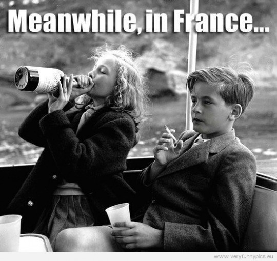 Funny Picture - Meanwhile in France
