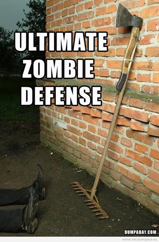 Funny Picture - Ultimate zombie defense