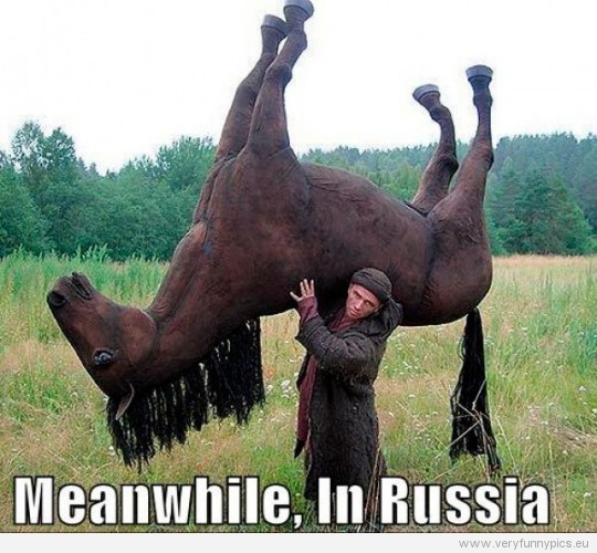 Funny Picture - Meanwhile in Russia 02