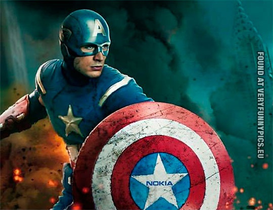 Funny Picture - The Real Reason Captain America’s Shield Is Indestructable