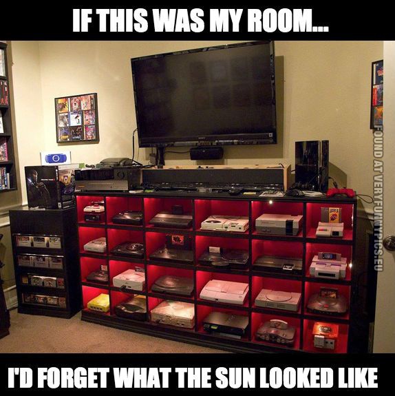 Funny Pictures - If this was my room i'd forget what the sun looked like