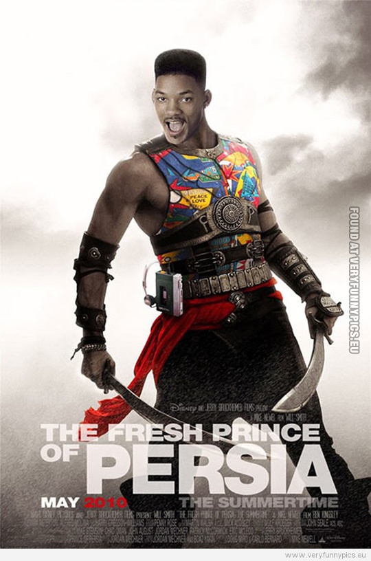 Funny Pictures - The Fresh Prince of Persia