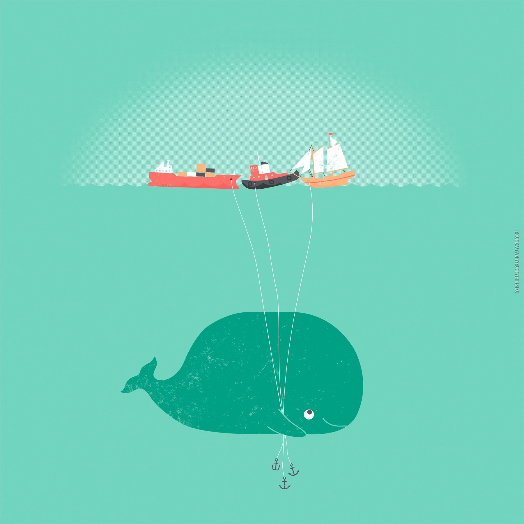 Funny Picture - Whale balloons