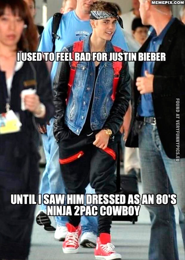 Funny Pictures - I used to feel bad for Justin Bieber