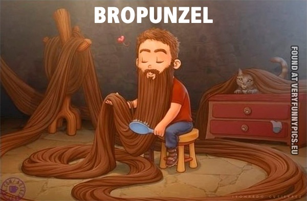 Funny Picture - Bropunzel