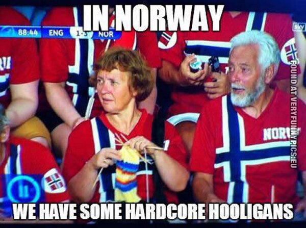 norway hardcore hooligans