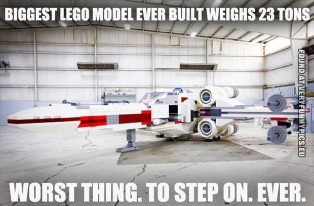 funny picture biggest lego model