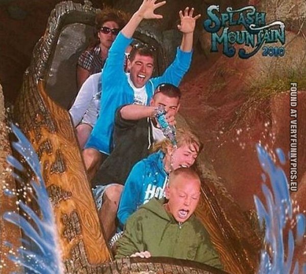 funny picture splash mountain
