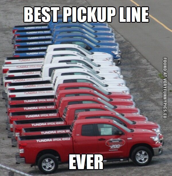 Worlds best pick up lines