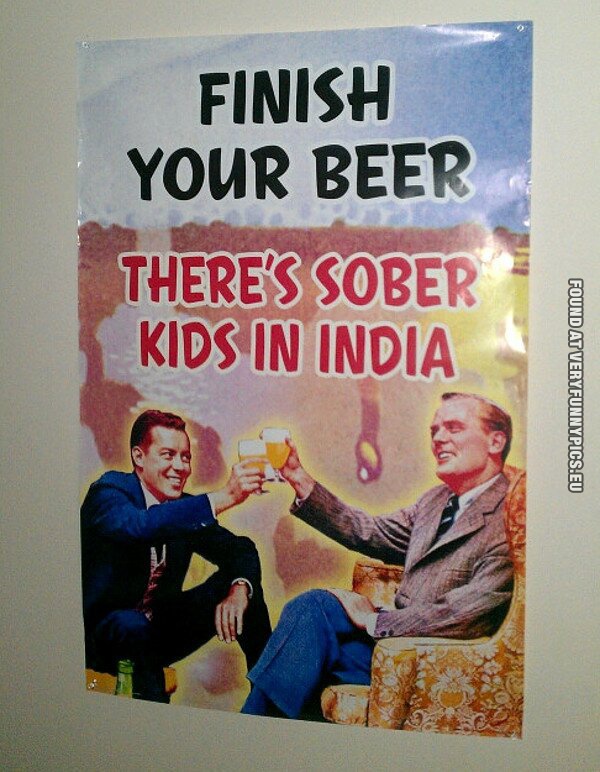 funny picture finnish your beer