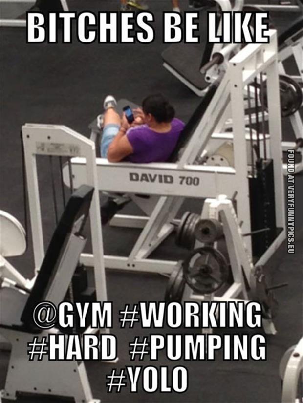 funny picture girls at the gym hashtags