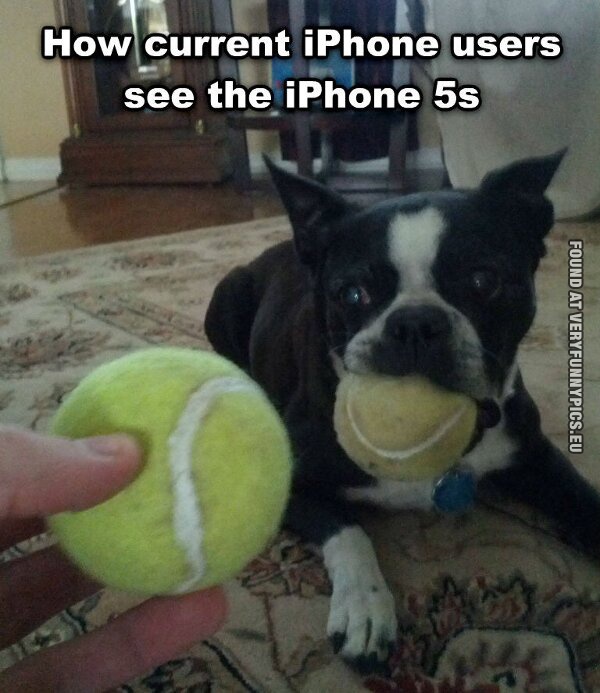 funny picture how iphone 5 users sees iphone 5s