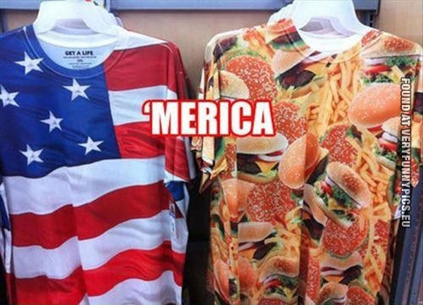 funny picture merica shirt