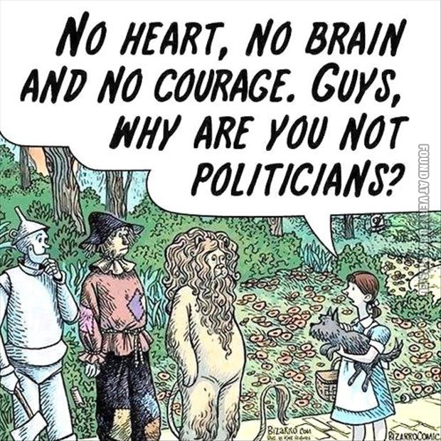 funny pics wizard of oz politicians
