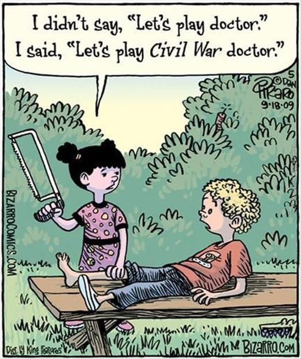funny pics lets play civil war doctor