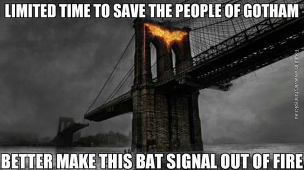 funny pics batman saves gotham