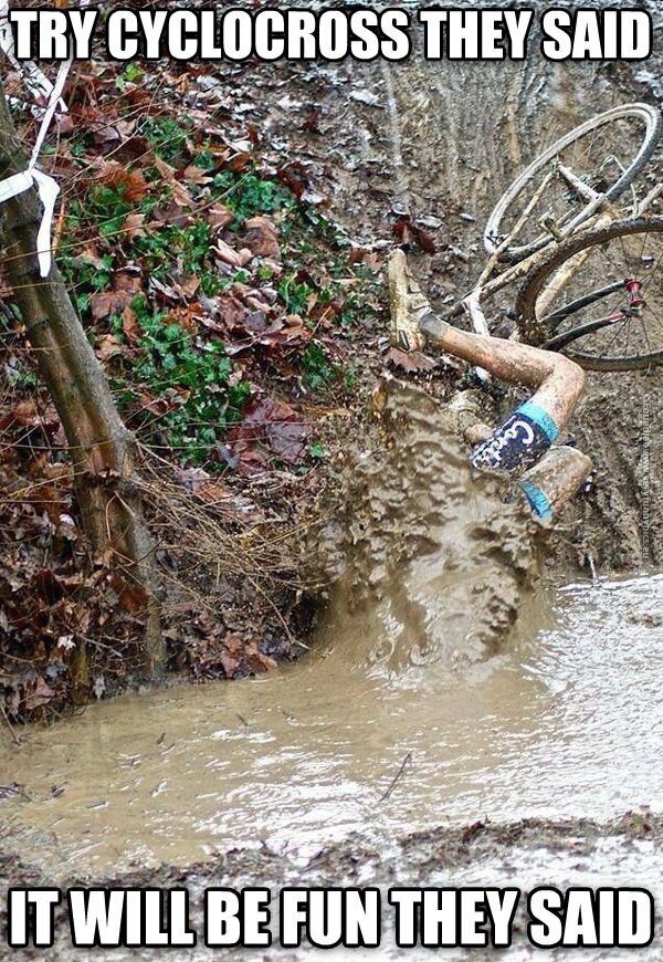 funny pics try cyclocross they said