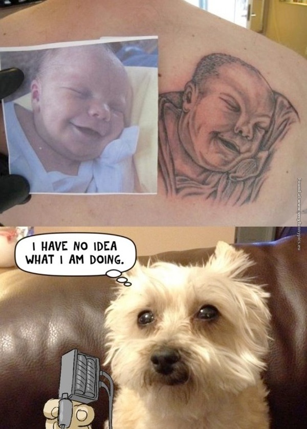 funny-pics-dog-tatoo-artist-i-have-no-idea-what-im-doing