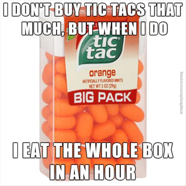 funny pictures eating tic tac