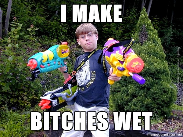 funny-pictures-i-make-bitches-wet-nerd-with-water-guns