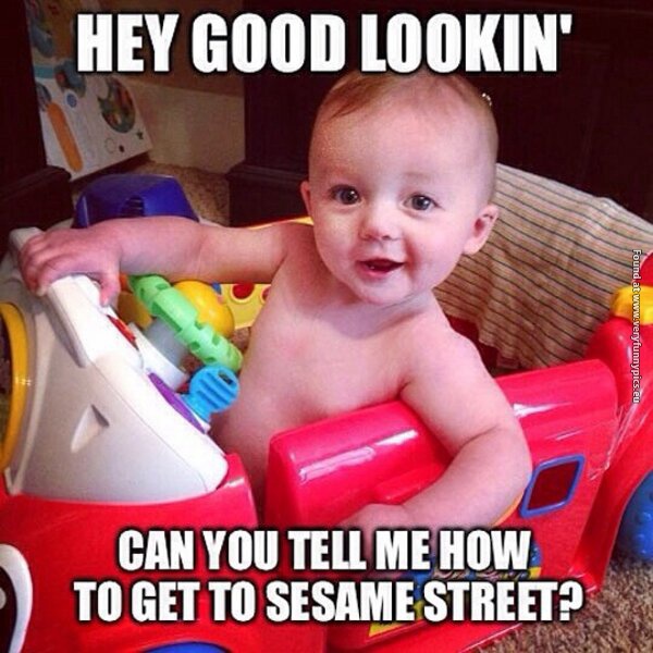 funny pictures going to sesame street