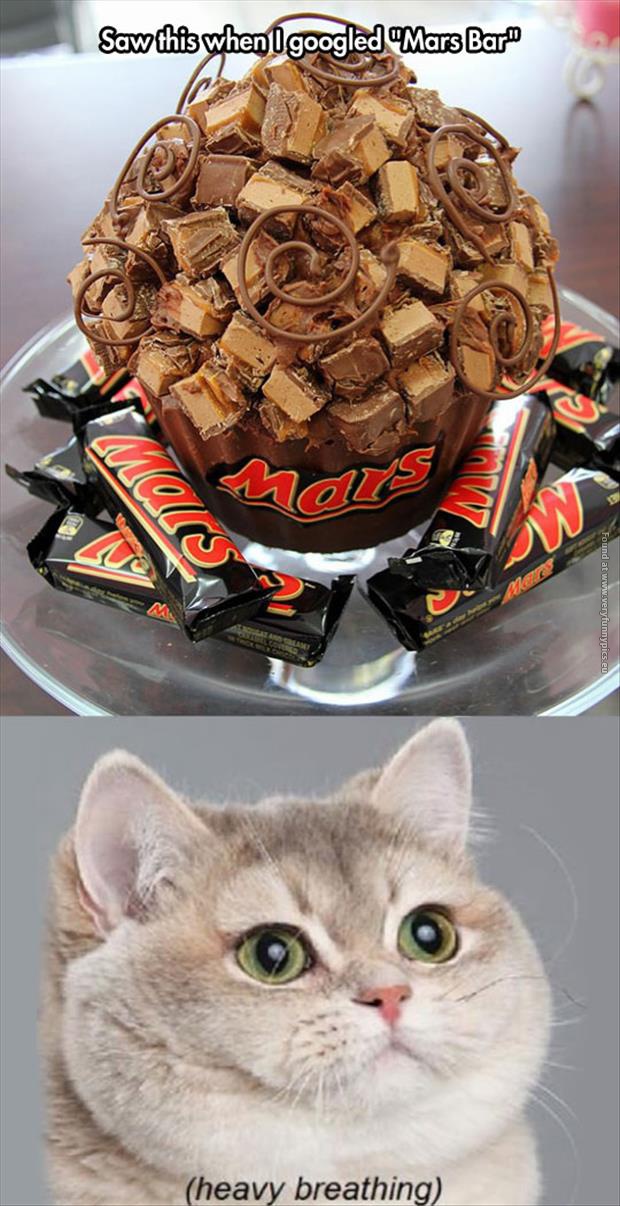 funny pictures mars bar heavy breathing