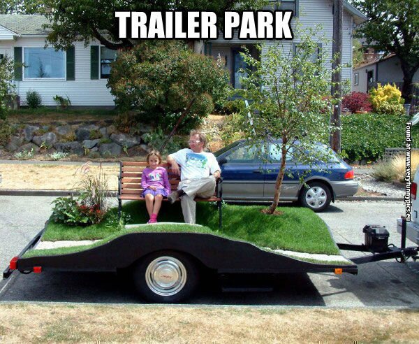 A small trailer park | Very Funny Pics