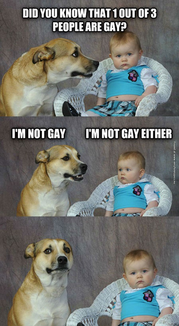 funny-pictures-one-out-of-three-people-are-gay