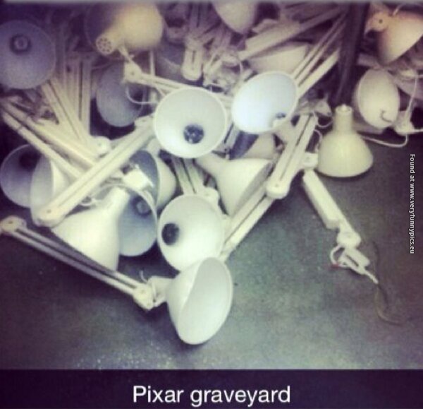 funny pictures pixar graveyard