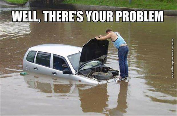 funny pictures theres your probleme engine