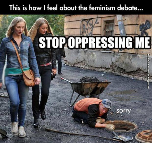 funny pictures feminism debae