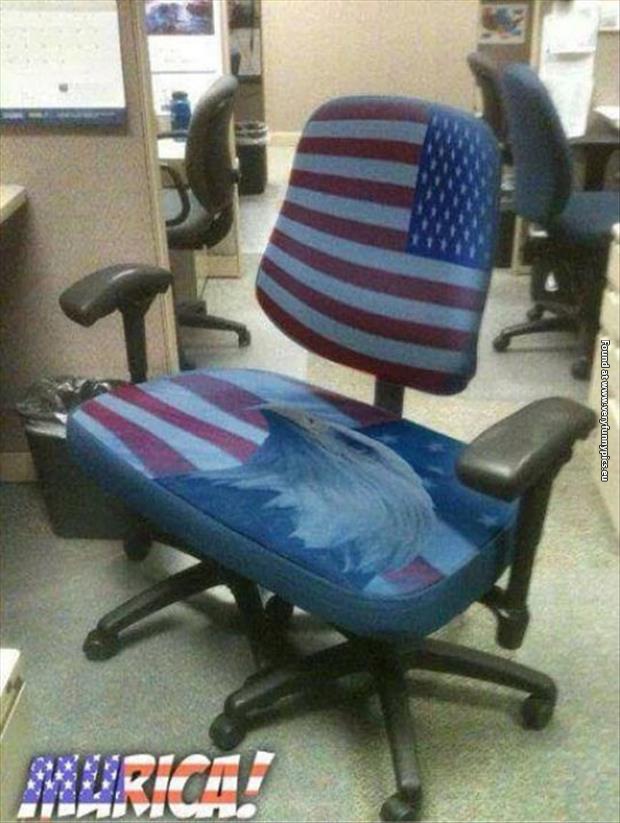 funny pictures murica chair
