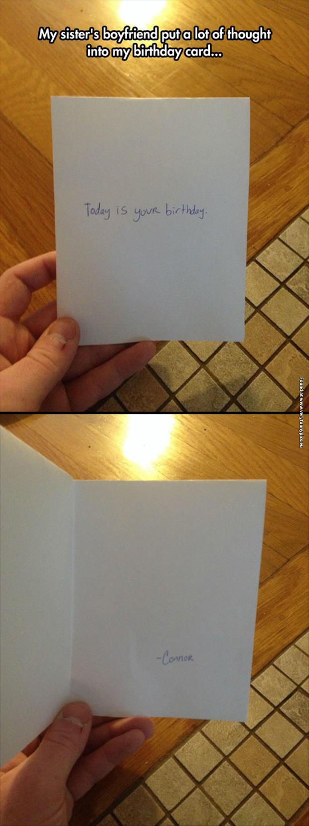 funny pictures worst birthday card