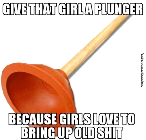 Why every girl needs a plunger